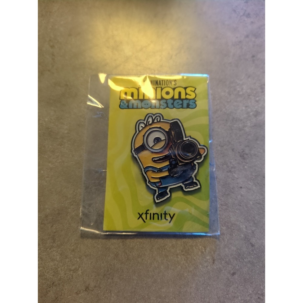 Xfinity Illumination Minions & Monsters Minion 1.5in Enamel Metal Lapel Pin